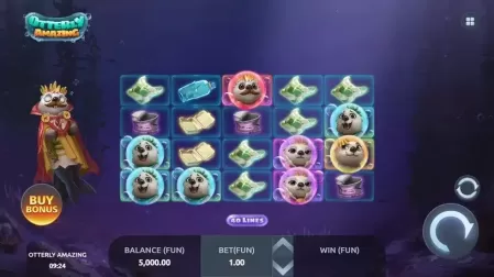 Otterly Amazing slot screenshot 1