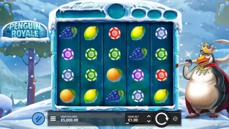 Penguin Royale slot screenshot 1