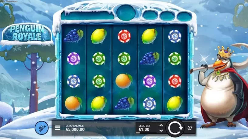 Penguin Royale slot screenshot 1