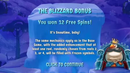 Penguin Royale slot screenshot 3