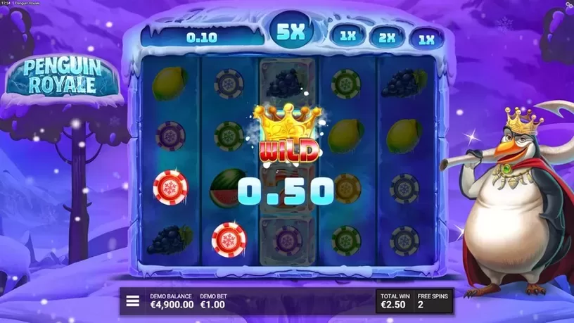 Penguin Royale slot screenshot 5