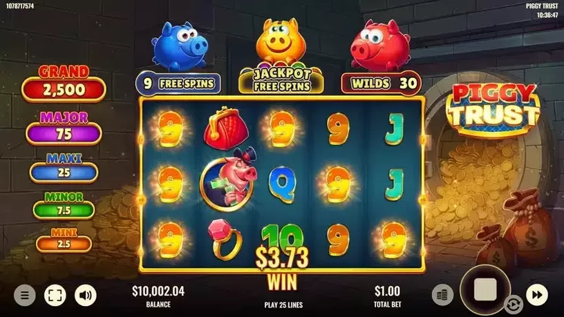 Piggy Trust slot screenshot 1