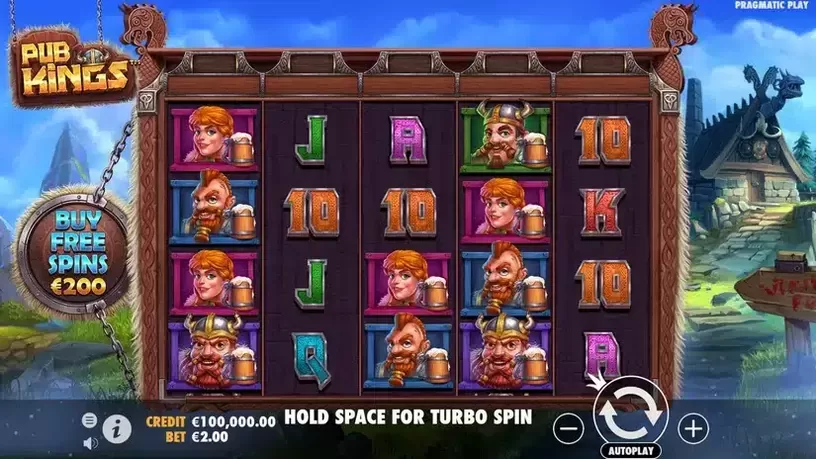 Pub Kings slot screenshot 1
