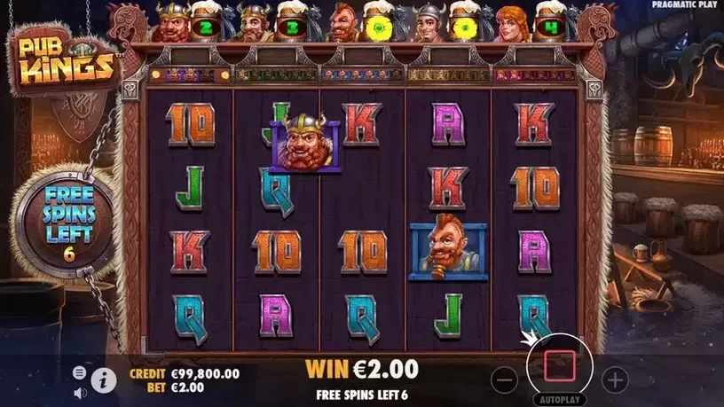 Pub Kings slot screenshot 4