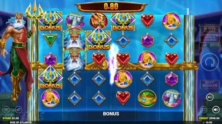 Rise of Atlantis 2 slot screenshot 2