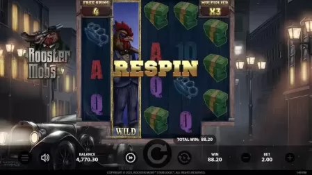 Rooster Mobs slot screenshot 6