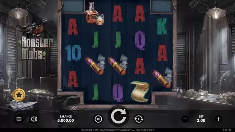 Rooster Mobs slot screenshot 1