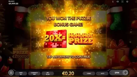 Santa’s Puzzle slot screenshot 3
