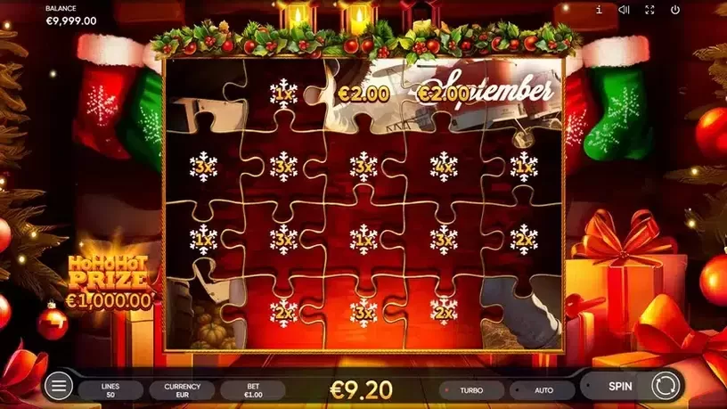 Santa’s Puzzle slot screenshot 4