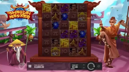 Shaolin Master slot screenshot 2