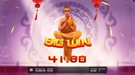 Shaolin Master slot screenshot 5