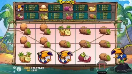 Tucanito slot screenshot 2