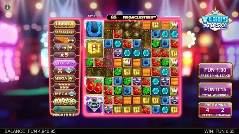 Vegas Rush slot screenshot 4