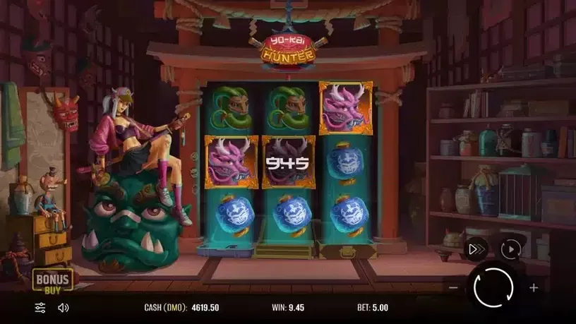 Yokai Hunter slot screenshot 2