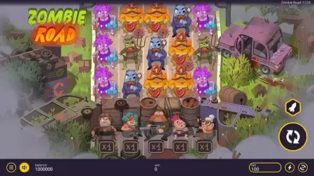 Zombie Road slot screenshot 1