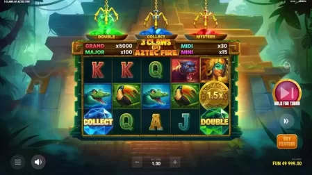 3 Claws of Aztec Fire slot screenshot 1