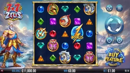 7×7 Zeus slot screenshot 1