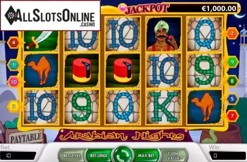 Game workflow . Arabian Nights (Netent) from NetEnt