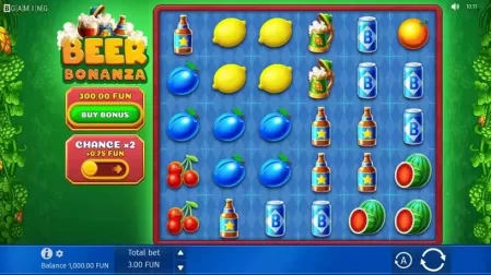 Beer Bonanza slot screenshot 1