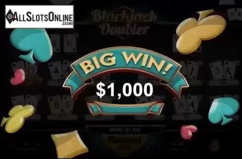 Big Win screen