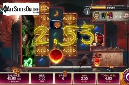 Free Spins 2. Blood Moon Express from Kalamba Games