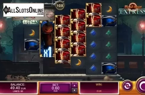 Reel Screen. Blood Moon Express from Kalamba Games