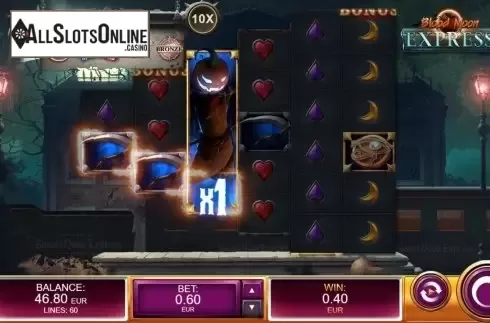 Win Screen 1. Blood Moon Express from Kalamba Games