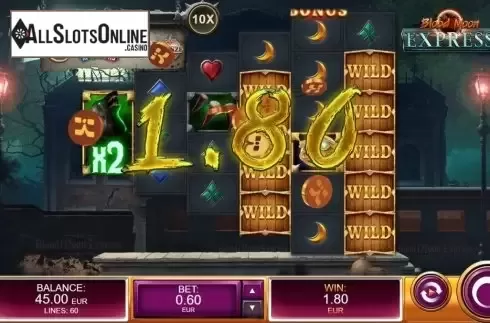 Win Screen 2. Blood Moon Express from Kalamba Games