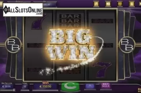 Big win. Booming Bars from Booming Games
