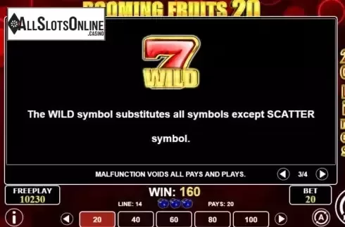 Game Rules screen