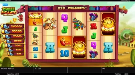 Chilli Picante Megaways slot screenshot 3