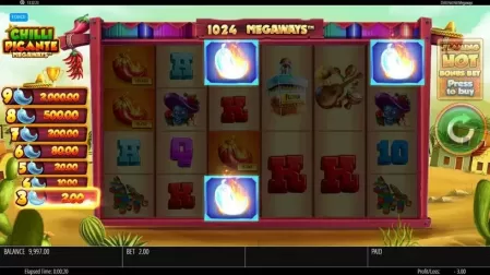 Chilli Picante Megaways slot screenshot 2