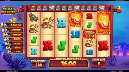 Chilli Picante Megaways slot screenshot 6