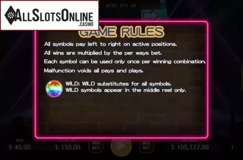 Rules. Come On Rhythm from KA Gaming