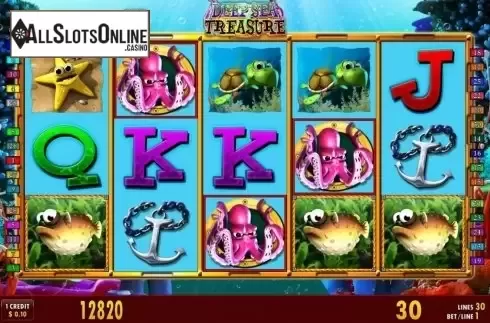 Win Screen 2. Deep Sea Treasure from Merkur