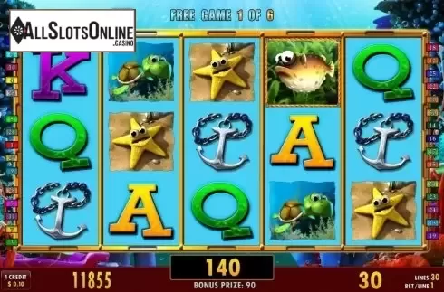 Win Screen 4. Deep Sea Treasure from Merkur