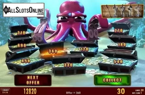 Bonus Game. Deep Sea Treasure from Merkur