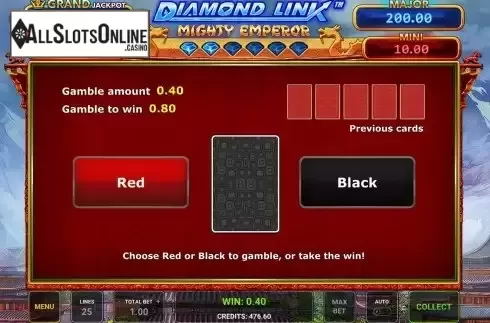 Double Up Risk Game Screen