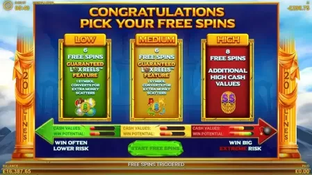 Divine Links slot screenshot 4