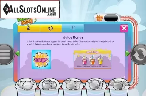 Screen6. Double Juicy from Playtech