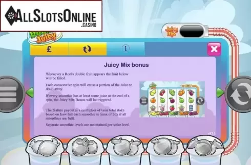 Screen7. Double Juicy from Playtech