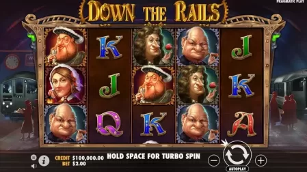 Down the Rails slot screenshot 1