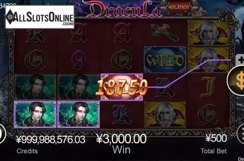 Win Screen. Dracula (CQ9Gaming) from CQ9Gaming
