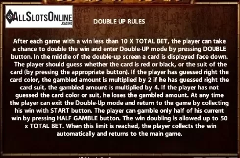 Paytable 4. Duck Of Luck Returns from Casino Technology
