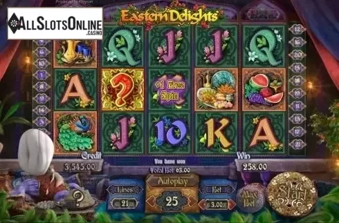 Screen 4. Eastern Delights from Playson