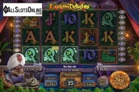 Screen 2. Eastern Delights from Playson