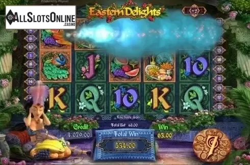Screen 7. Eastern Delights from Playson