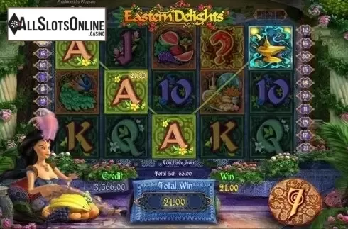 Screen 6. Eastern Delights from Playson