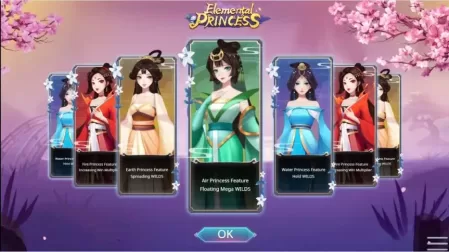 Elemental Princess slot screenshot 3
