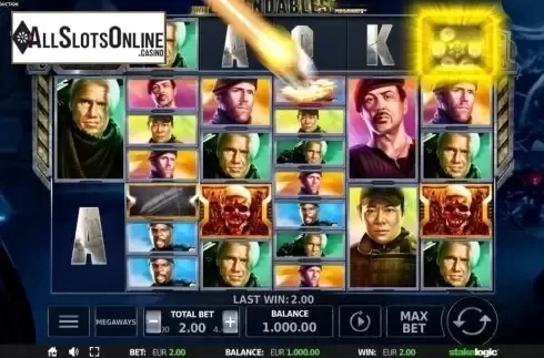 Feature. Expendables Megaways from StakeLogic